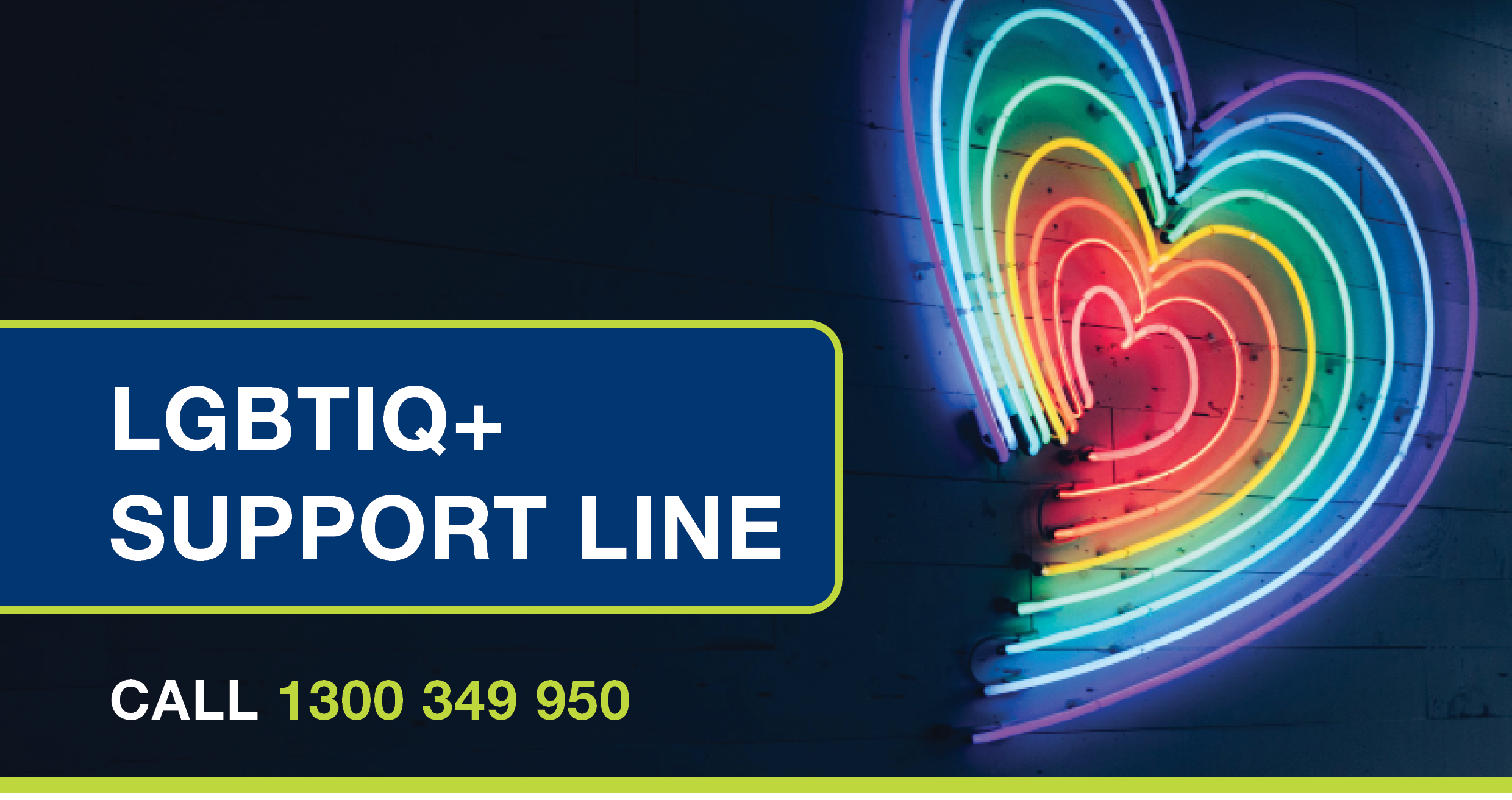 NW LGBTIQ Support Line Flyer